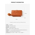 thumbnail image 4 of Portefeuille long pour Femmes Porte-Cartes Sac à Main Sac de Cellulaire Sac à Pièces Sac Multifonctionnel à Fermeture Éclair Grande Capacité, 4 of 8