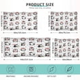 thumbnail image 2 of GZHJMY Winter Cute Penguins Pillowcase Queen Size, Super Soft Pillow Shams Covers, Plush Cozy Pillow Cases with Zipper, 20" X 30"（583）, 2 of 6