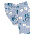 thumbnail image 4 of Vestido Bluey Floral Skater Chambray para niñas de 7 a 8 años, 4 of 5