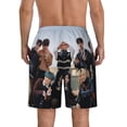 thumbnail image 4 of Stray Kids Men's Swim Trunks Quick Dry Beach Board Shorts with Pockets Mesh Lining Bathing Suits, 4 of 7