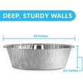 thumbnail image 5 of MontoPack Disposable Aluminum Foil Bundt Pans 10 Pack Cake & Pastry Tins, 5 of 7