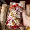 thumbnail image 5 of 6Pcs Christmas Tree Storage Jar Candy Biscuit Sealed Bottles for Xmas Snack Gift Box Without Access, 5 of 5