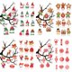 thumbnail image 2 of 120/12 piezas de adornos navideños colgantes para árbol de Navidad, guirnaldas de papel para Año Nuevo, cajas de regalo, decoración para envolver regalos, bricolaje, hecho a mano, 2 of 5