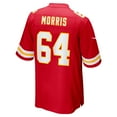 thumbnail image 3 of Men's Nike Wanya Morris  Red Kansas City Chiefs  Game Jersey, 3 of 6