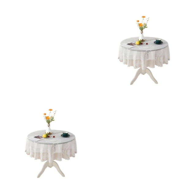 Mantel Bearachild encaje decoración comedor flor europea 180cm 2Conjunto