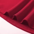 thumbnail image 3 of Women's Basic Versatile Stretchy Flared Skirt Stretchy Summer Short Skirt for Women (Red2 XL), 3 of 5