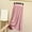 Pink, variant on BRGZLK Women Casual High Waisted Maxi Skirts Summer Solid Color Trendy Elastic Wide Waist Soft Comfortable Slimming A-Line Basic Skirts for Women Light Blue Free Size