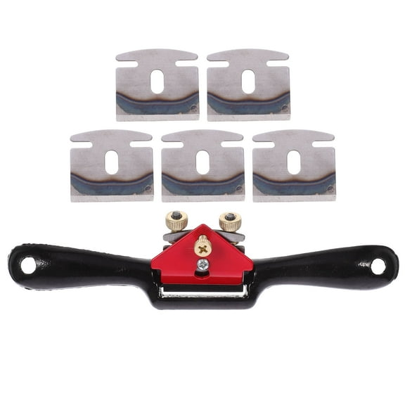 HEMOTON Hand Planer Spokeshave Woodworking Tool Carving Set of 1 Assorted Color Alloy Steel for Working S