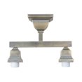 thumbnail image 2 of Meyda Tiffany 109152 Hyde Park T Mission 2 Light 16" Wide Semi-Flush Linear Ceiling, 2 of 7