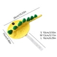 thumbnail image 4 of Shadoumai Knitted Turtle Sweater for Pet Tortoise Cute Warm Shell for Small Turtle for Christmas Halloween Party Photo (L-Yellow), 4 of 5