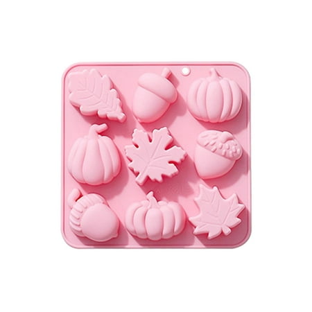 

Kitchen Gadgets 9 Even Pumpkin Leaves Fruit Shape Autumn Theme Silicone Chocolate Cake Kitchen Accessories Kitchen Organization