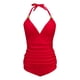 thumbnail image 5 of Traje de Baño Mujer Conjunto de Bikini de Dos Piezas Con Estampado de Hojas Para Mujer, Ropa de Playa Sexy, Tankinis Sin Mangas, Traje de Baño de Verano 2023, 5 of 6