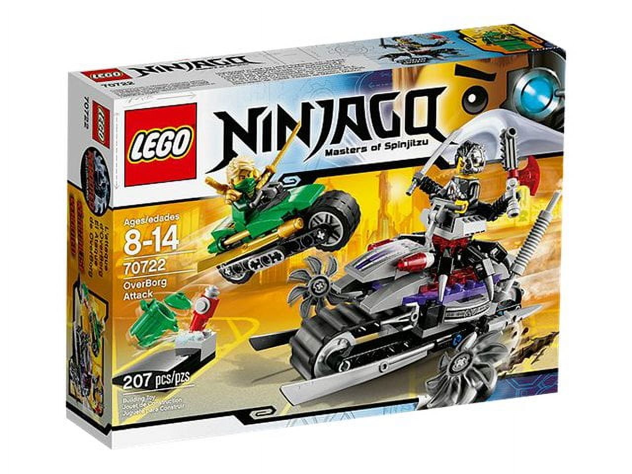 y Free Shipping! LEGO Ninjago 70722 - OverBorg Attack - Walmart.com