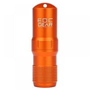 FITUP:9761 EDC Waterproof Case Military Level Survival Pill Match Case Box Container CNC Metal Seal Bottle Camping Essentials Tool