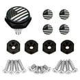 thumbnail image 4 of Miangastore 1 Set Screw Bolt Caps Set American Flag License Plate Bolts Screws Cover, 4 of 8