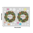 thumbnail image 3 of HCTSHG Christmas Snowflake Window Stickers, Holiday Window Clings with Santa Reindeer Decals, Xmas Decals for Glass Home Party Decorations and Festive Decor, 3 of 3
