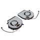 thumbnail image 1 of Ventilador De CPU GPU De Repuesto, Disipación De Calor Del Ventilador De Refrigeración De CPU GPU De CPU Portátil ABS De aleación De Aluminio Para MS 1791 MS 1795, 1 of 7