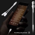 thumbnail image 4 of Cameland Type-C To Type-C+3.5Mm Audio Adapter Headset Charging Two-In-One Adapter, 4 of 5