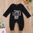 thumbnail image 2 of Arvbitana Baby Boys Spring Romper, Long Sleeve Outfit, Button Closure Loose One-piece Jumpsuit, 2 of 6