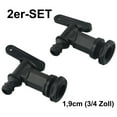 thumbnail image 1 of 2× RAIN BARREL WATER TANK 3/4IN GARDEN WATER BARREL SPOUT WATER TANK SPOUT VALVE, 1 of 9