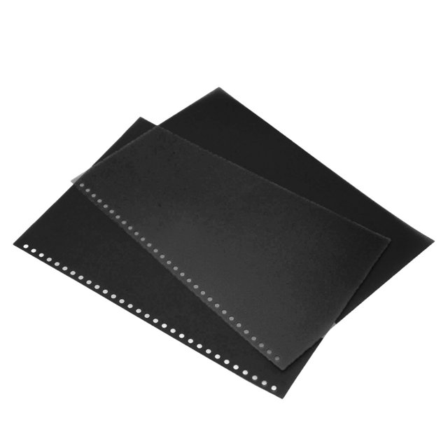 50pcs A4 30 Hole Sheet Protectors Waterproof Loose Leaf Binding Cover For Document Paper