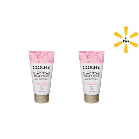 Coochy Shave Cream-Frosted Cake 3.4oz | Two Pack