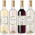 thumbnail image 2 of Printed Party Engagement Celebration Gift, Bachelorette, 6 Wine Bottle Labels, 2 of 5