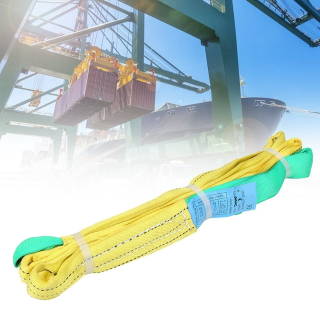 Hoist Webbing,9.8ft 2T Flexible Lifting Hoisting Belt Hoisting Strap Masterfully Created