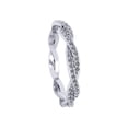 thumbnail image 3 of Natural 2.00Ct Round Cut Diamond Twist Anniversary Wedding Eternity Band Ring Solid 18k Gold FG VS2, 3 of 3