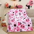 thumbnail image 3 of Fall Halloween Blanket Halloween Throw Blankets and Throws Fall Pumpkin Throw Blanket Super Soft Cozy and Plush for Couch and Chair(50" x 60"), 3 of 6