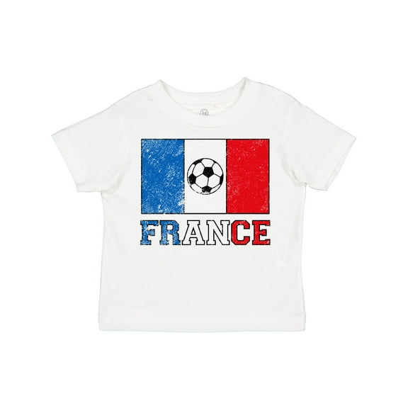 Inktastic French Soccer Boys or Girls Toddler T-Shirt