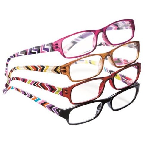 Fashion Reader Glasses - Set of 4-3-00-X - Walmart.com