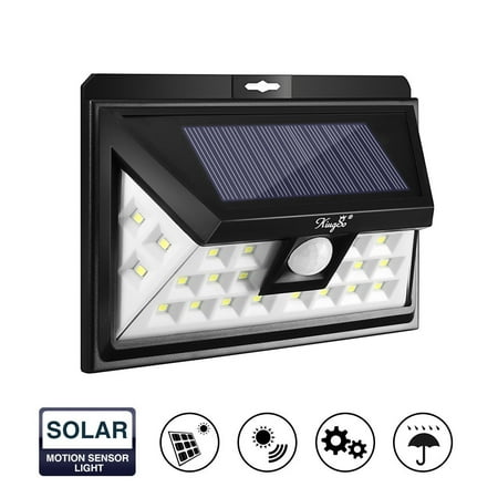 Kingso 24 Led Solar Motion Sensor Outdoor Wall Lights Waterproof Kingso 24 Led Solar Motion Sensor Outdoor Wall Lights Waterproof Powered Light For Outside With