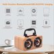 thumbnail image 5 of Wooden Speaker Bluetooth 5.0 Dual Channel Stereo with FM Radio, B, 5 of 5