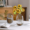 thumbnail image 3 of Modern Clear Glass Vase, 3 of 11