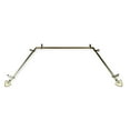 thumbnail image 3 of Alwin 13/16" Bay Window curtain rod 20"-36", 38"-72" - Antique Brass,(ABay-21-4), 3 of 3