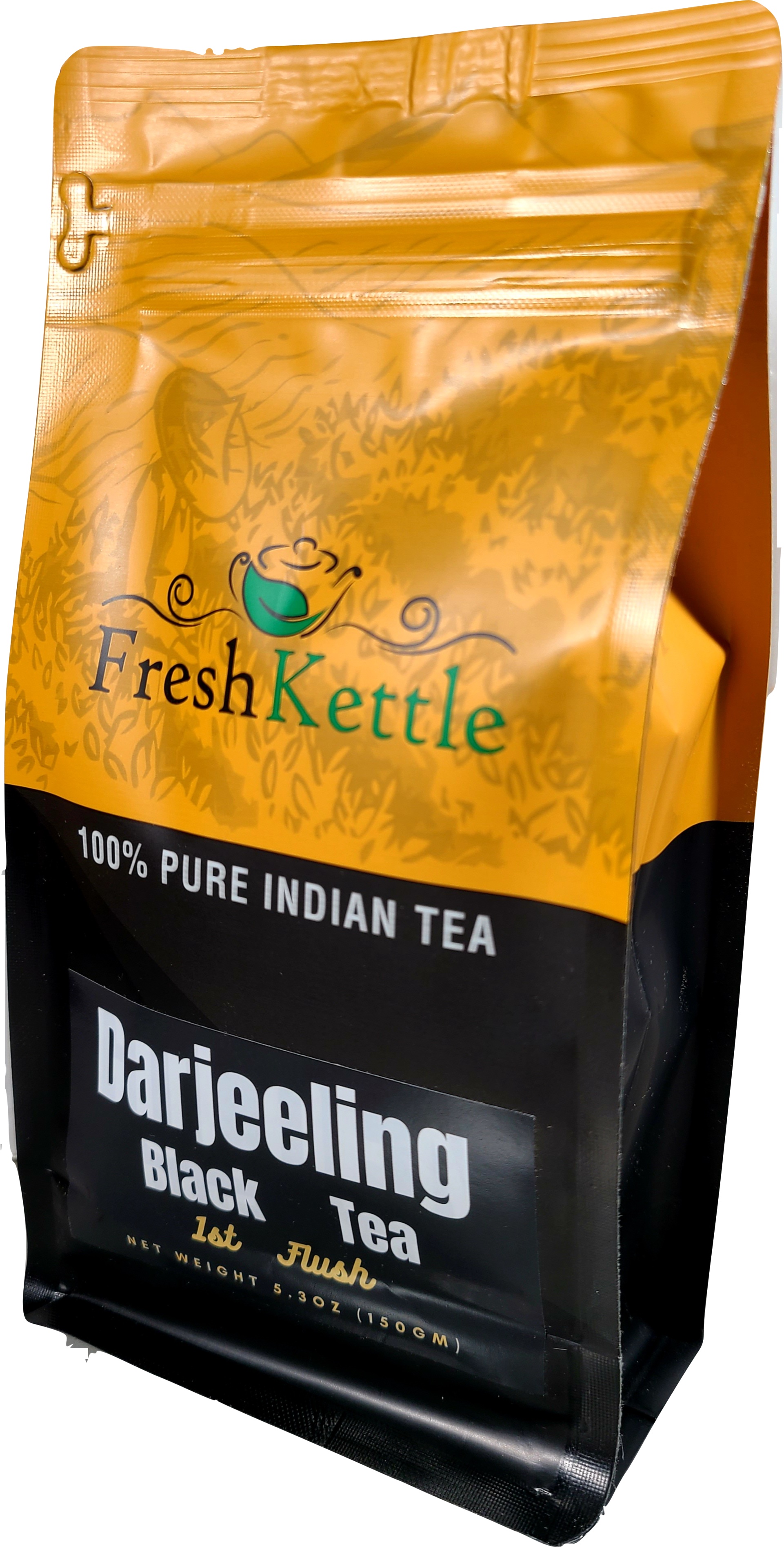 Darjeeling FIRST Flush Black Tea Leaves 5.3oz / 150gm / 60cups