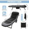 thumbnail image 3 of Camping Cot for Adults with Built-in Mattress Pillow, Adjustable 6-Position, Max Load 450 LBS, Heavy-Duty 1200D Oxford Portable Folding cot, Sleeping Cot for Outdoor Camping, Office, Home Nap (Blue), 3 of 8