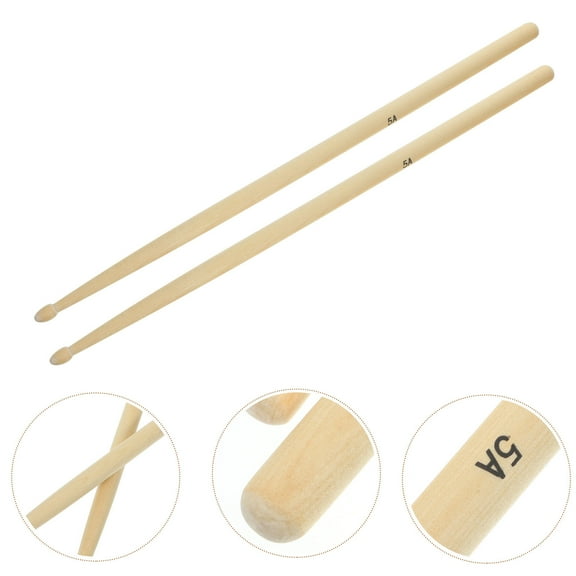 Homoyoyo 5A Maple Wood Drumsticks Pair for Consistent Playing Performance