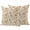 Light Beige Light Brown Gray Blue, variant on Retro Tree Branches Outdoor Pillow Covers 20"x12" Set of 2,Waterproof Throw Pillow Covers for Patio Furniture,Country Vintage Flowers Green Leaves Decorative Cushion Pillowcases for Garden Couch Sofa