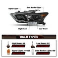 thumbnail image 3 of Headlights For 2016-2018 Nissan Maxima S|SL|SV LED DRL Headlamps Pairs, 3 of 8