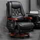 thumbnail image 2 of Luxury Lumbar Back Support Office Chair Full Body Executive Floor Lounge Work Chair Footrest Soft Silla Plegable Home Furniture My Lux Decor Round, 2 of 49