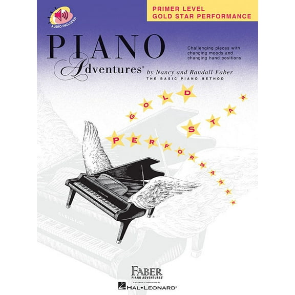 Piano Adventures - Gold Star Performance Book - Primer Level Book/Online Audio, (Paperback)