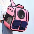 thumbnail image 3 of Mochila para mascotas, bolsa transpirable para mascotas pequeñas y que viajan para acampar, 3 of 5