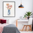 thumbnail image 2 of Stupell Industries Chinoiserie Blooms Pink Flowers Black Framed Giclee Art, design by Carol Robinson, 30 x 24, 2 of 8