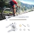 thumbnail image 4 of Lightweight Derailleur Set Accessories Gear Shifter Chain Pusher Spring Einfach zu installieren Cable Anchorage for Folding Bike Compatible 2-7 Speeds plata DYNWAVEMX desviador de bicicleta, 4 of 6