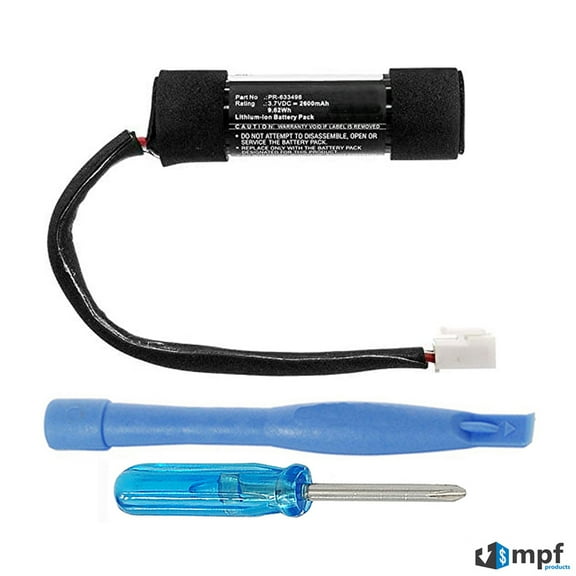 MPF Products 2600mAh PR-633496 Battery Replacement Compatible with Harman Kardon Onyx Studio 3 Wireless Bluetooth Speaker
