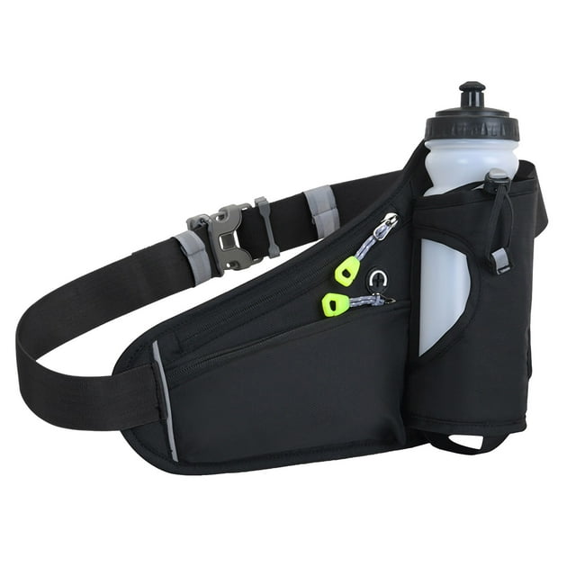 Bolso multifuncional de la botella de agua del bolso de la cintura de los deportes de la aptitud al aire libre Wmkox8yii jkg4751