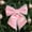 Pink, variant on SHIMELE Christmas Decoration Bow - Holiday Wreath Bow for Door & Tree - Plush Ornament for Indoor/Outdoor Decor - Festive Party Decoration Prop
