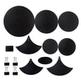 thumbnail image 2 of Greeniant 14 unids/set Kit de de platillos almohadillas de silencio aislamiento de sonido instrumento de percusión pieza de repuesto Accesorios para instrumentos musicales, 2 of 6